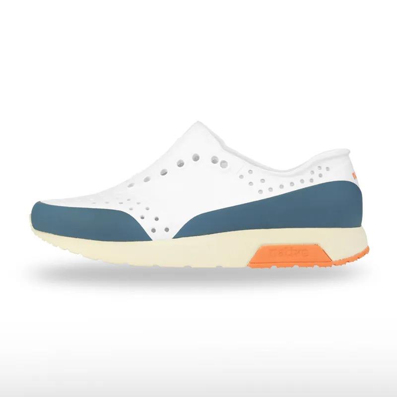 【Native Shoes】LENNOX 雷諾-男/女鞋 貝殼白x牛奶骨 x綠洲藍/F0000185-9231