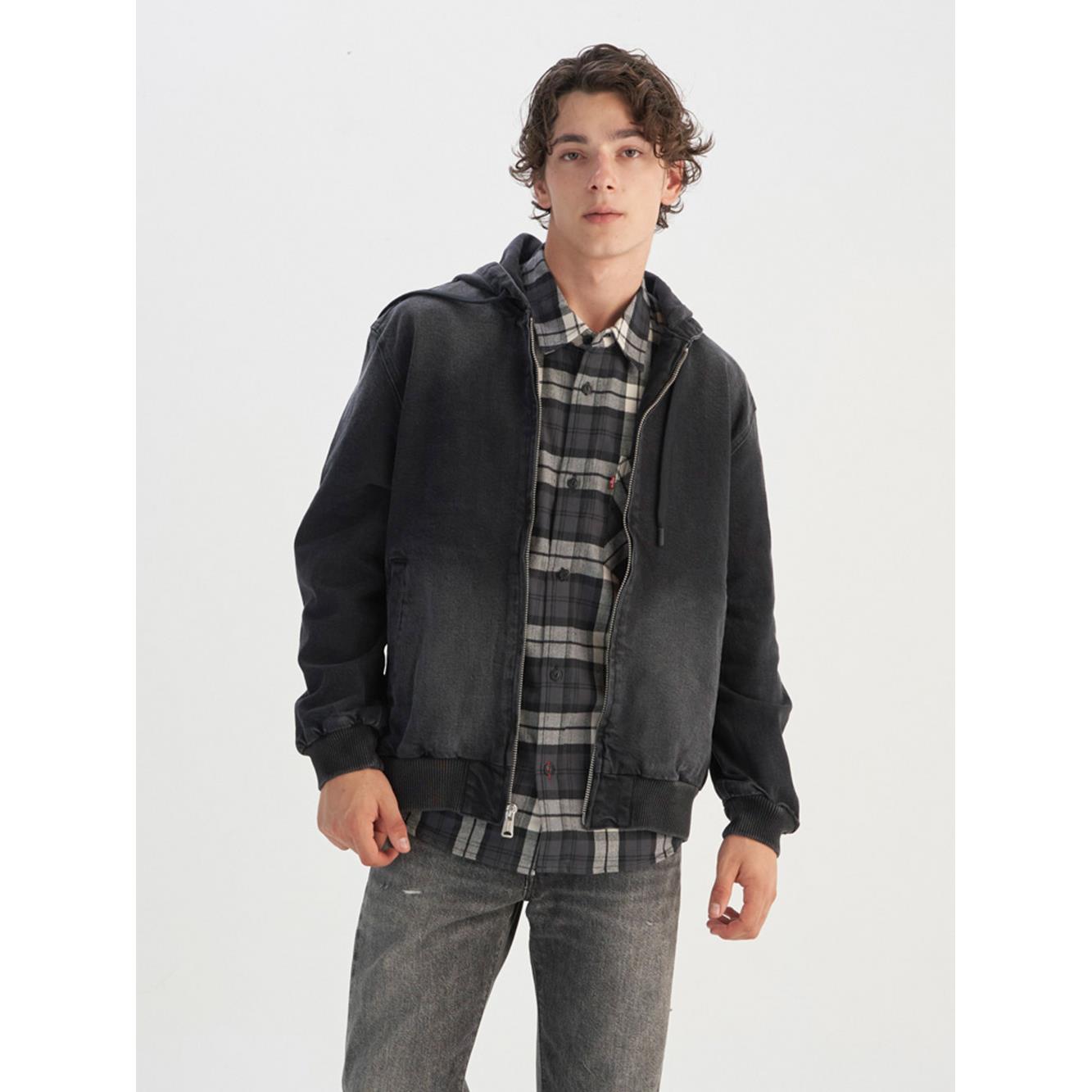 Levi’s® 男款 舒適 連帽外套 牛仔外套  熱賣單品