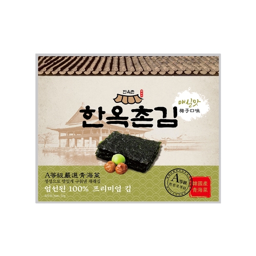 【韓屋村】青海苔-梅子口味(32gx1)