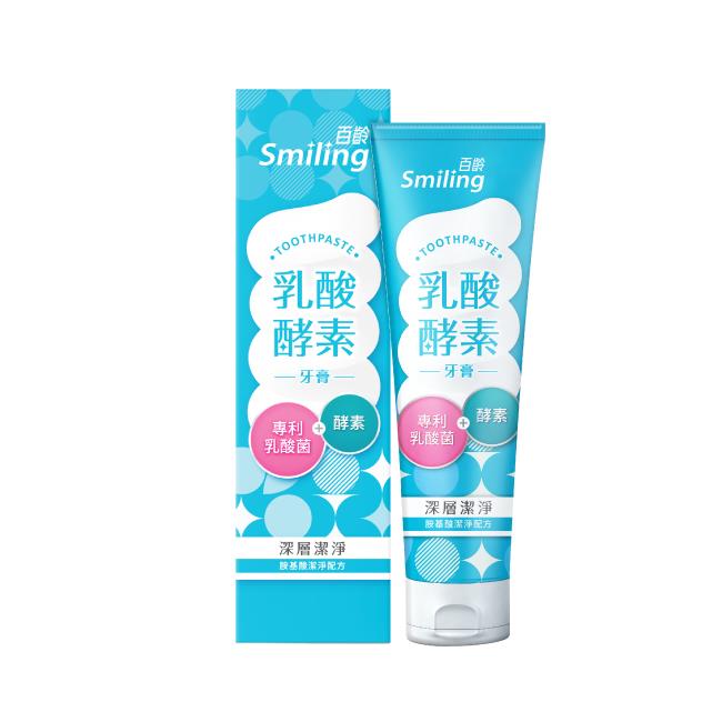 百齡乳酸酵素牙膏-深層潔淨配方130G