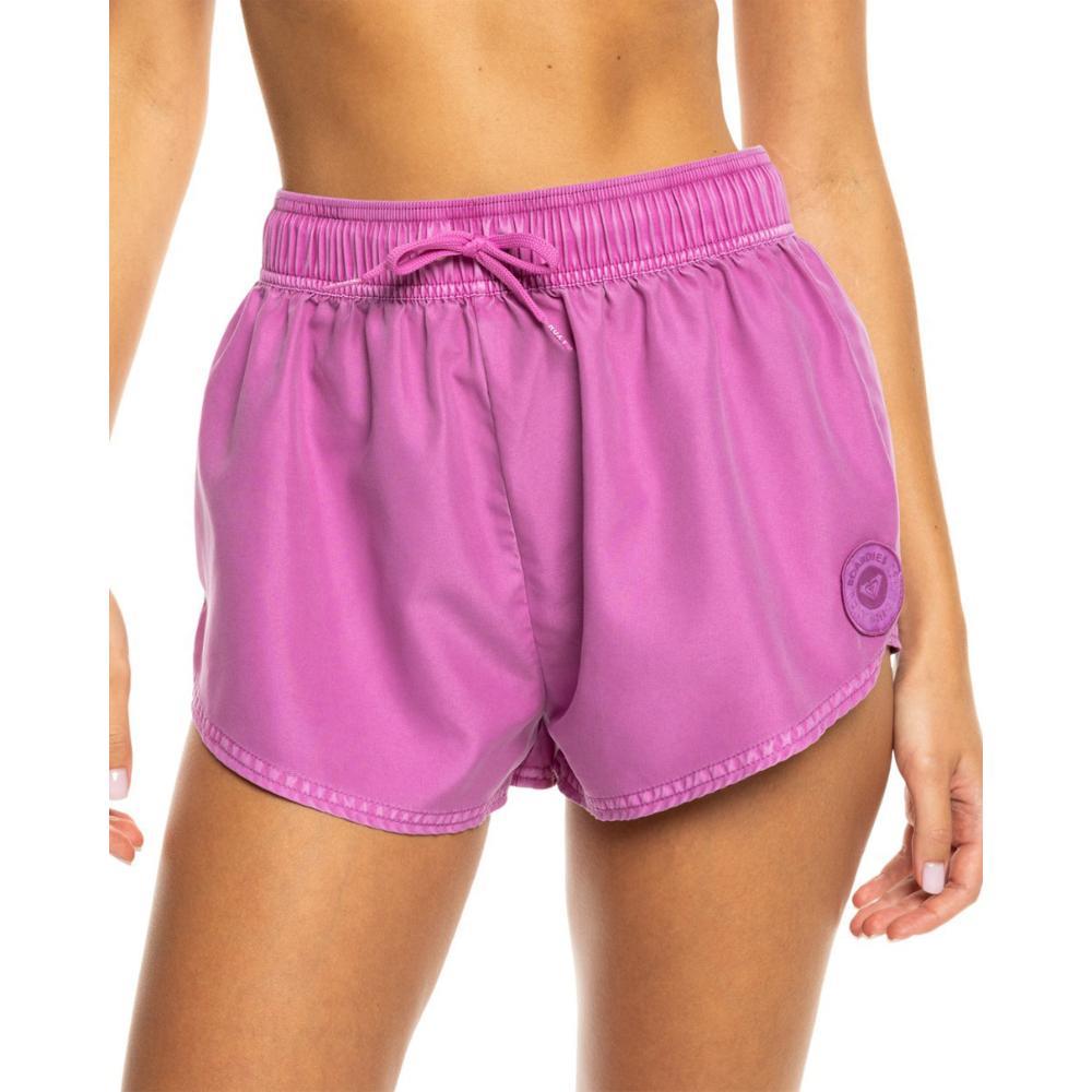 【ROXY】NO BAD WAVES BOARDSHORT 海灘褲 粉紅 (ERJBS03289)