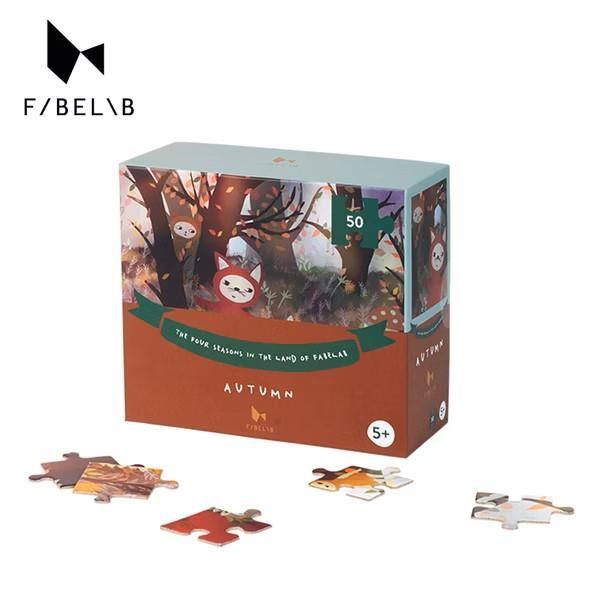 Fabelab 季節拼圖 秋季款 (50片拼圖)