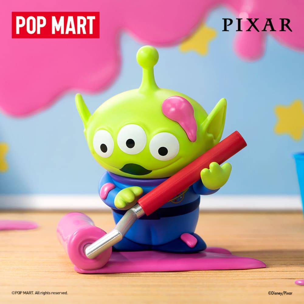 POPMART 泡泡瑪特 迪士尼皮克斯三眼仔沈浸式體驗系列公仔盒玩(單入隨機盲盒)