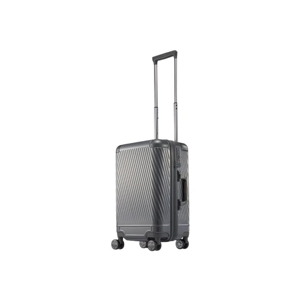 20吋登機箱 出國行李箱 旅行箱推薦 萬向飛機輪 TSA對號鎖 Algonam2-Z系列-0506103-星空灰 [日本ace.]