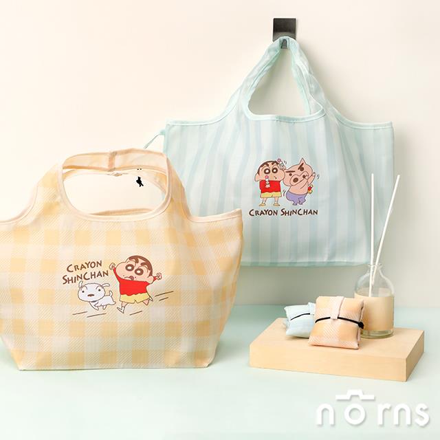 蠟筆小新mini eco bag- Norns Original Design 廣口購物袋 環保袋 折疊輕巧好收納手提袋