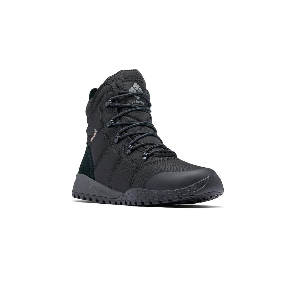 Columbia 哥倫比亞 男款-OT防水保暖高筒靴黑色 - FAIRBANKS™ OMNI-HEAT™ UBM18980BK/IF