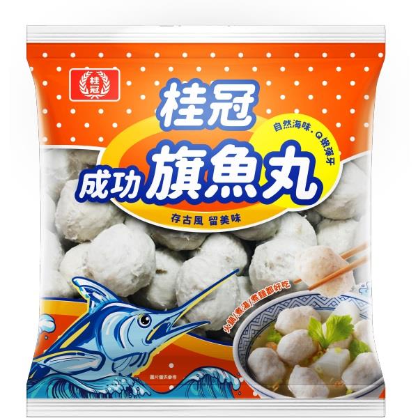 【桂冠食品】360G成功旗魚丸(360gx1)