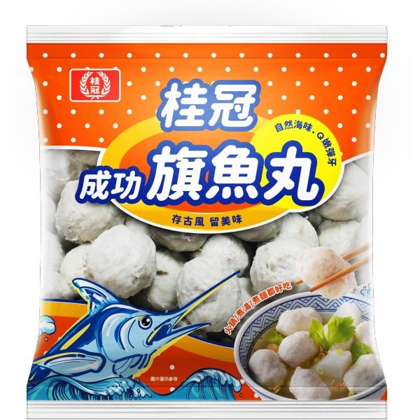 【桂冠食品】360G成功旗魚丸(360gx1)(效期至2025/08/06)