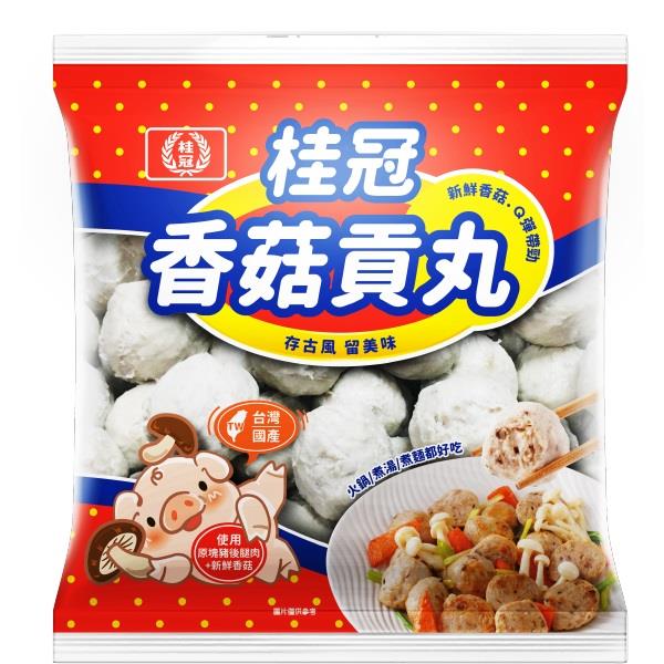 【桂冠食品】360G香菇貢丸(360gx1)(效期至2025/08/29)
