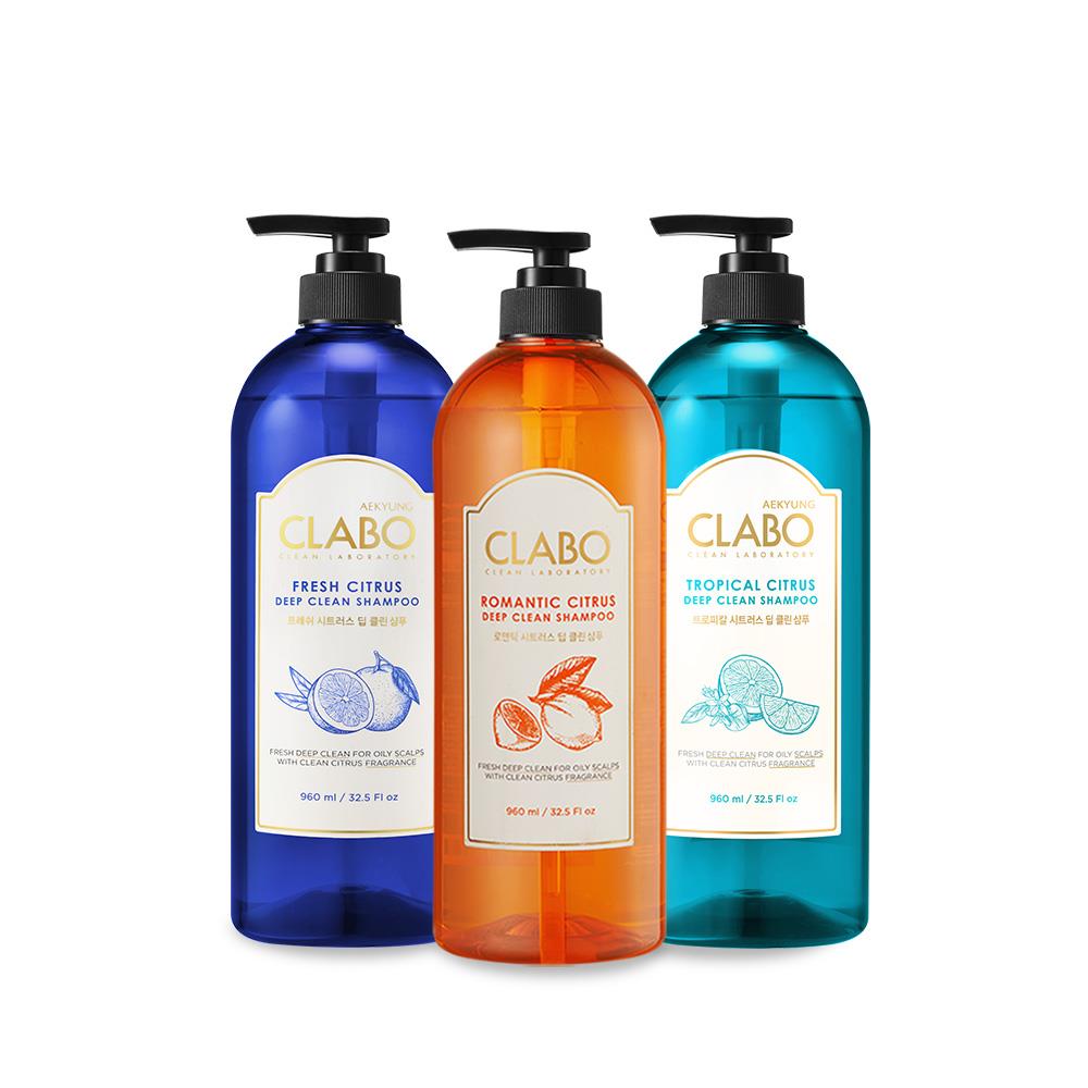 【KERASYS可瑞絲】CLABO頭皮淨透洗髮精960ML (熱帶甜橙/清新香柚/浪漫柑橘)