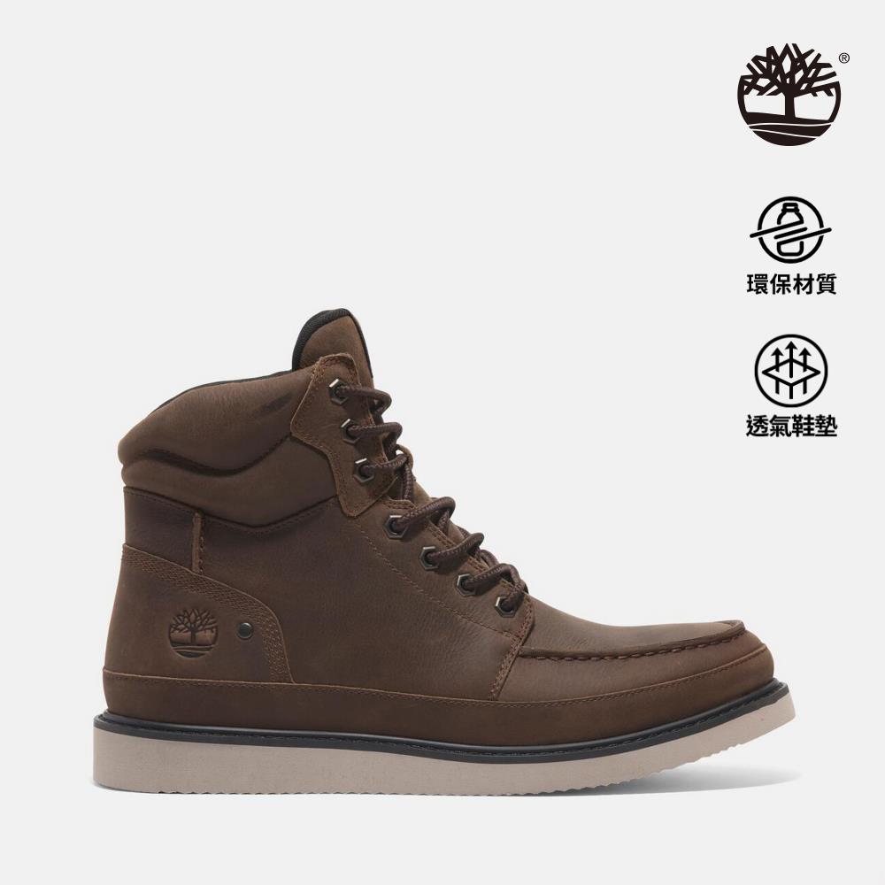 【網路限定】Timberland 男款深棕色中筒休閒靴|A698FW01