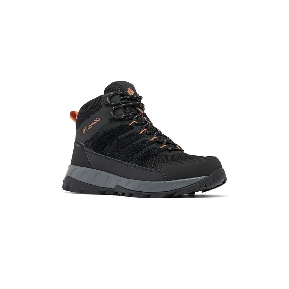 Columbia哥倫比亞 男款-OT防水高筒登山鞋黑色 - STRATA TRAIL™ MID WP UYM86510BK/IF