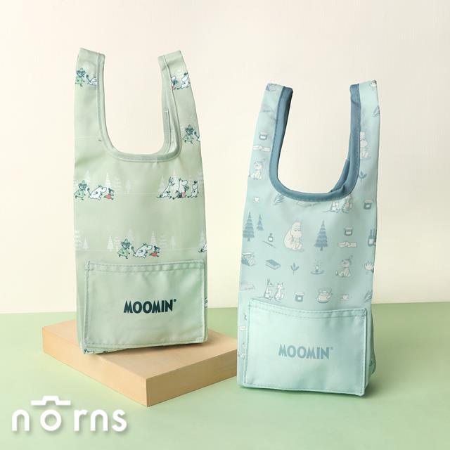 9/26-10/10早鳥優惠95折🔥Moomin雙耳飲料袋- Norns Original Design 正版授權 防水 折疊式環保飲料提袋