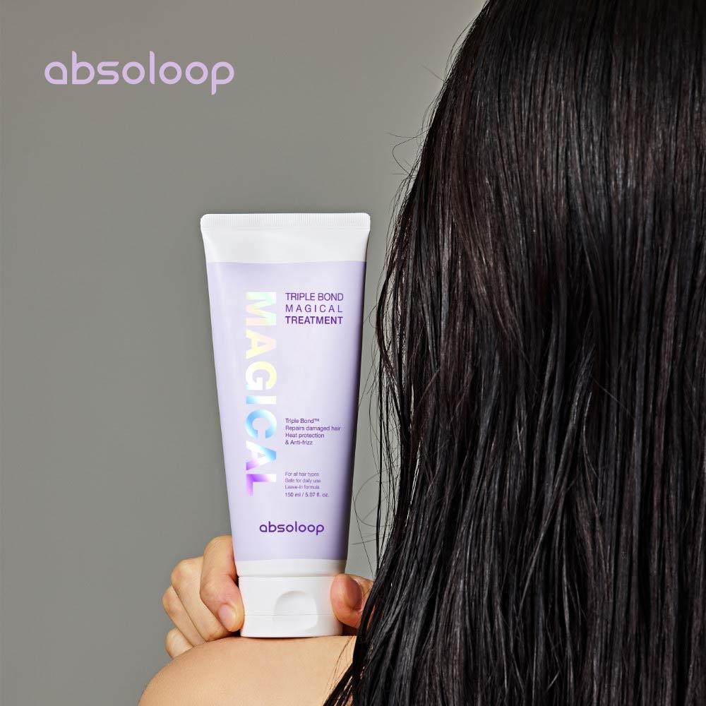 ABSOLOOP 修護損傷護髮乳：VEGAN 認證 用量不多也能深度滋潤受損髮、毛躁髮用量不多也可以深度滋潤，VEGAN 認證選擇更安心