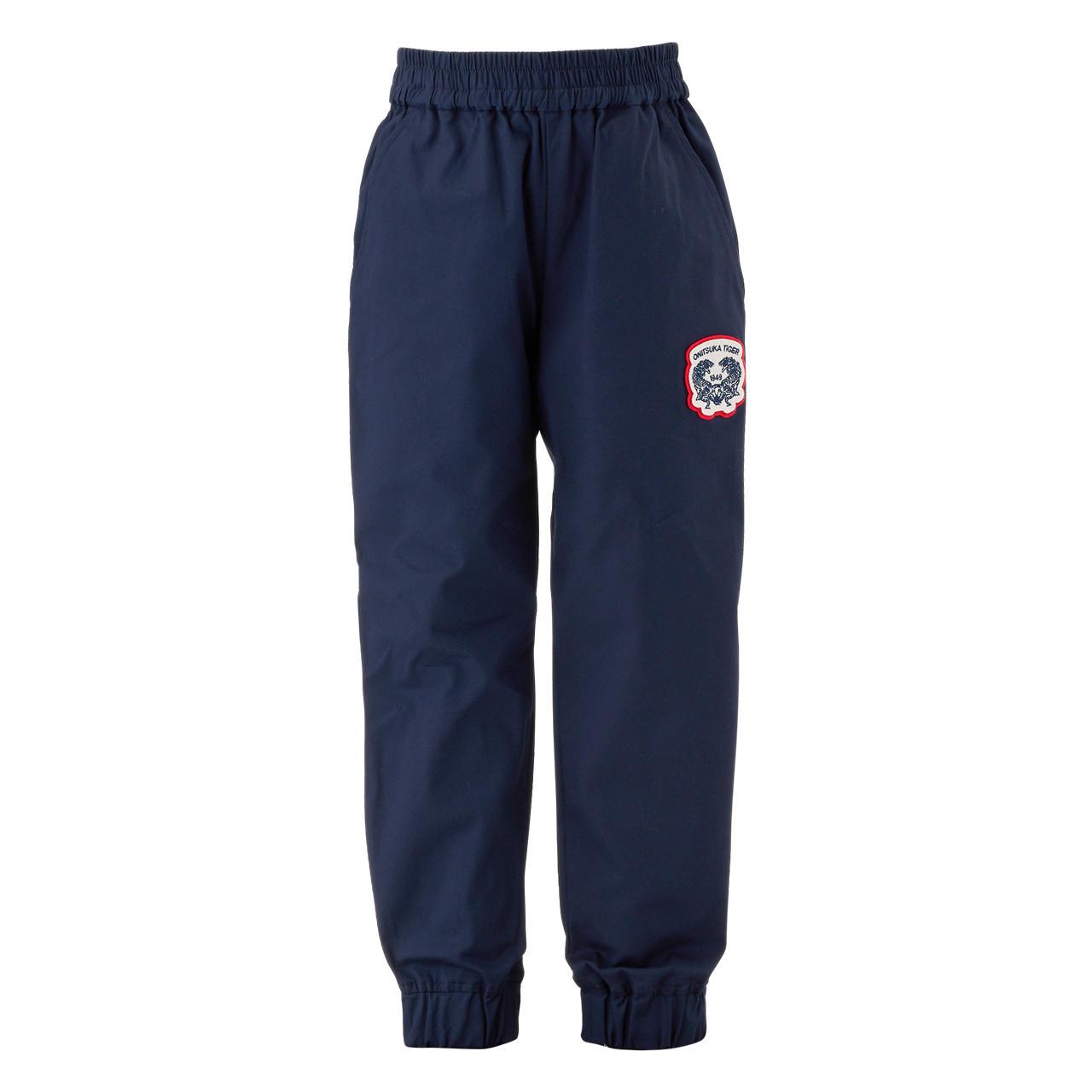 【KIDS】墨藍色雙虎布章兒童長褲｜2184A256-400
