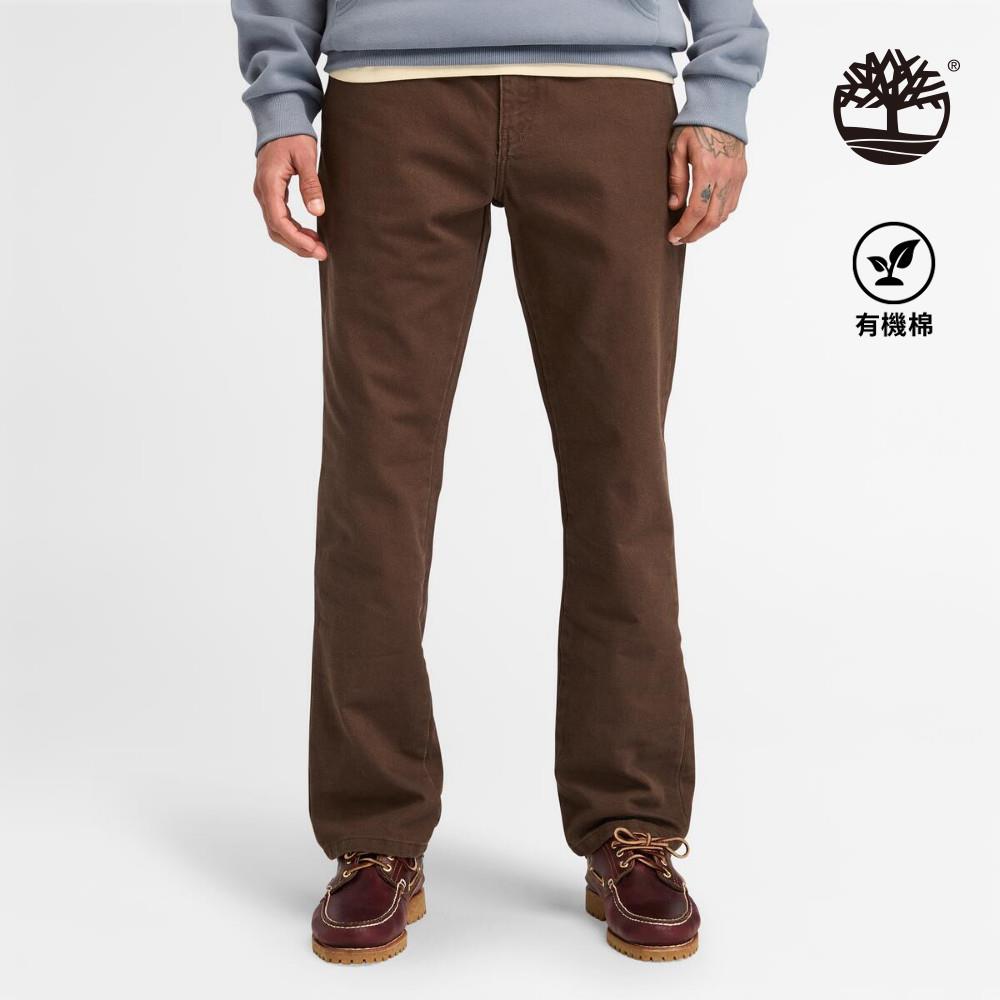 Timberland 男款深棕色休閒長褲|A6FHE243