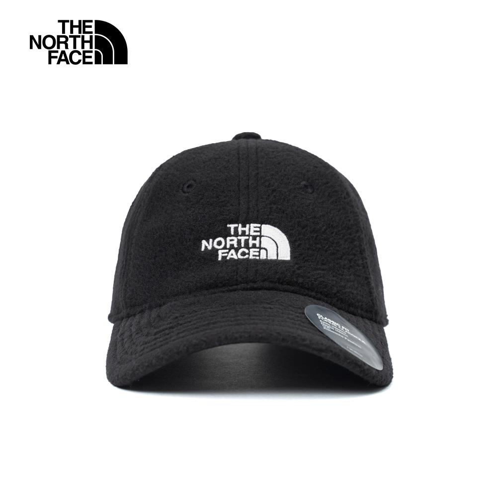 The North Face北面男女款黑色簡約刺繡品牌LOGO運動帽|8886KX7