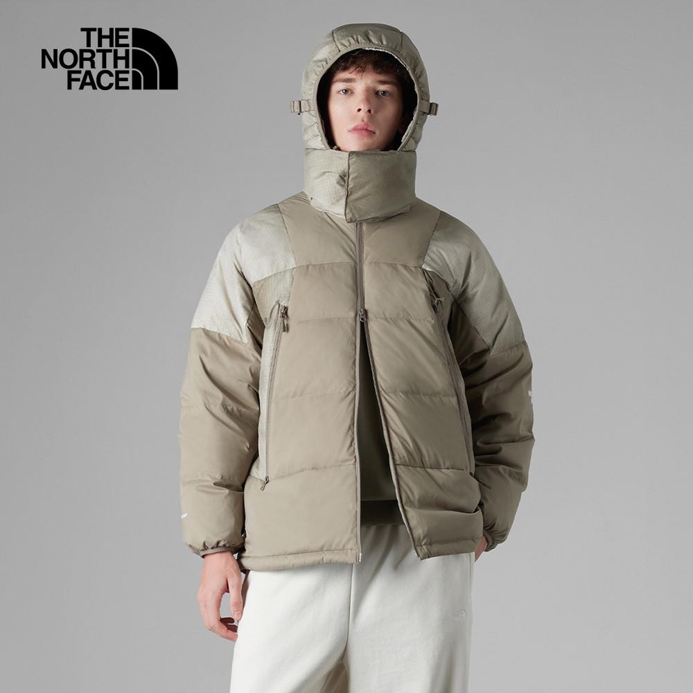 The North Face北面UE男款棕色DWR防潑水羽絨外套|8A821I2 700蓬鬆度