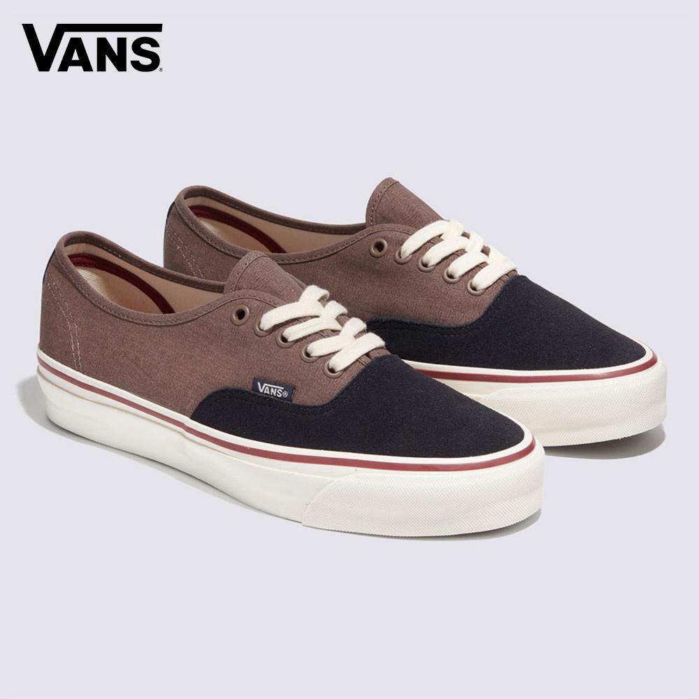 Vans MTE Authentic Reissue 44 男女款水洗棕色/黑色滑板鞋