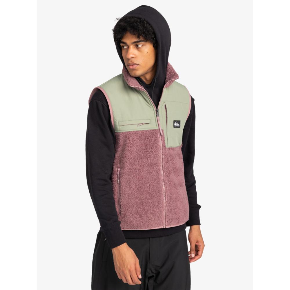 【QUIKSILVER】SHALLOW WATER GILET 戶外機能絨毛保暖背心 (EQYFT04853243-PMR0)