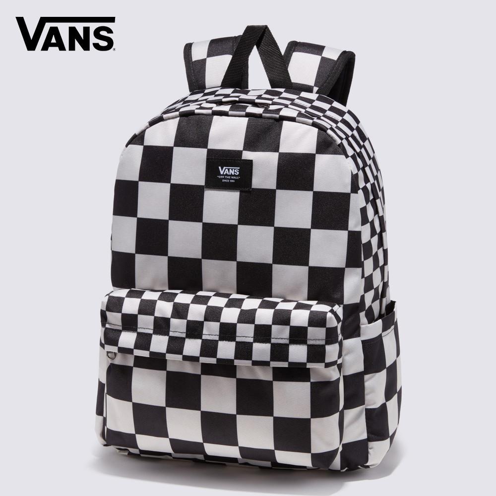 Vans Winter Lifstyle Old Skool Check Backpack 男女款黑白棋盤格後背包
