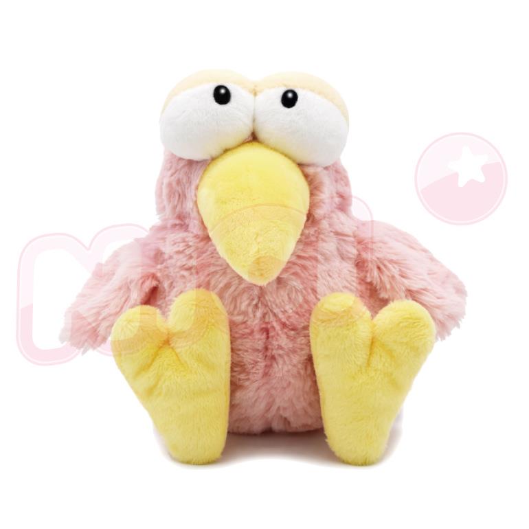 [91739]NICI 30cm櫻花粉拉拉鳥坐姿玩偶