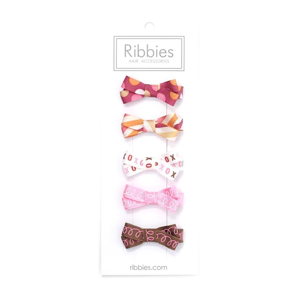英國Ribbies 糖果蝴蝶結5入組-可圈可點