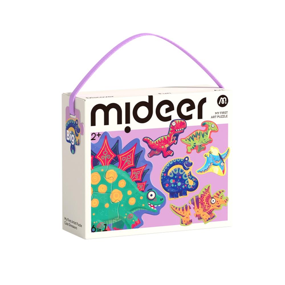 MiDeer 六合一拼圖(恐龍)_MD1460