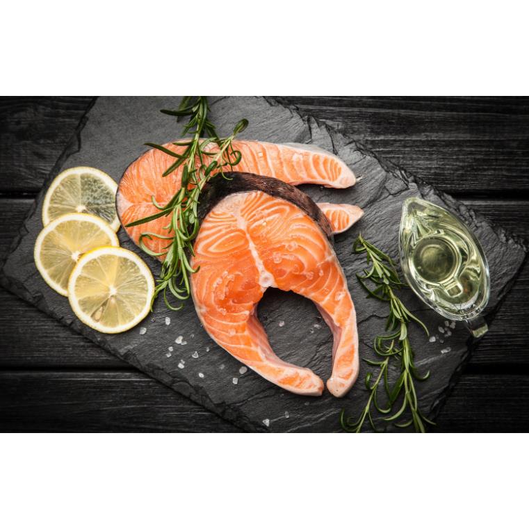 【冷凍店取-祥森水產】冷凍鮭魚切片505g(505gx1)(效期至2025/10/31)