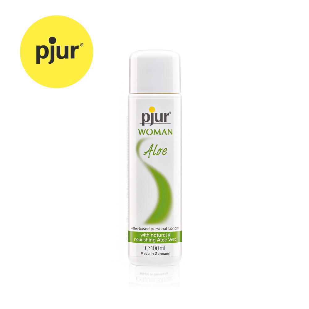 【德國pjur碧宜潤】蘆薈滋養保濕水性潤滑液(Woman Aloe，100ml)