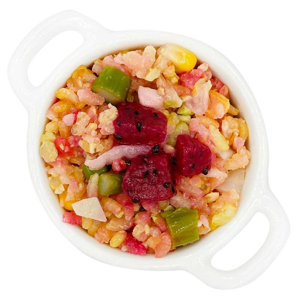Ｑ飽飽-08西式蘆筍彩蔬炒飯（素）