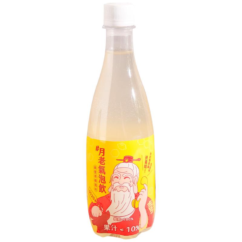 【農創家】月老氣泡飲-蜂蜜檸檬口味(500mlx1瓶)