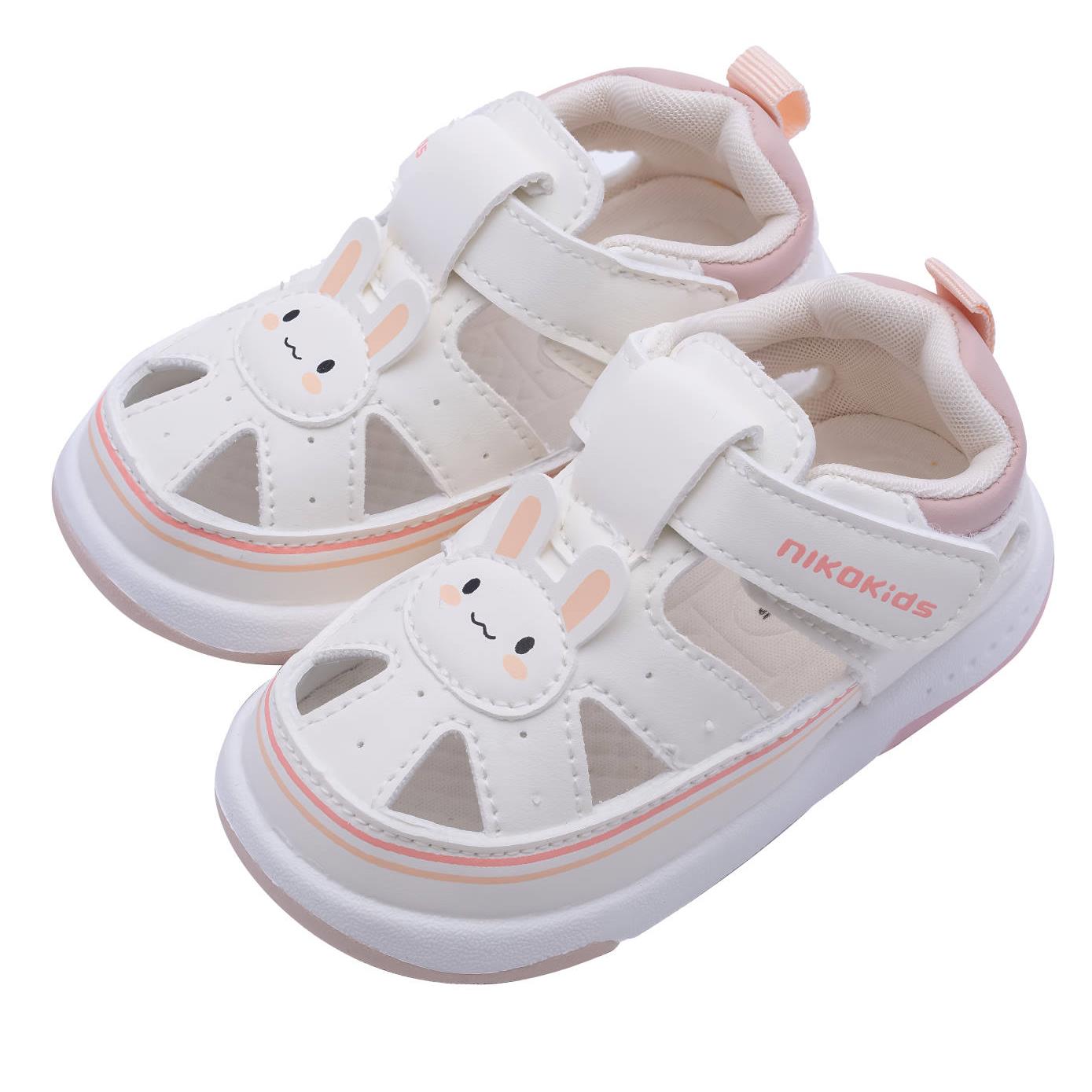 【NikoKids】學步鞋/涼鞋/造型涼鞋/小童涼鞋/粉色兔子(NK675)