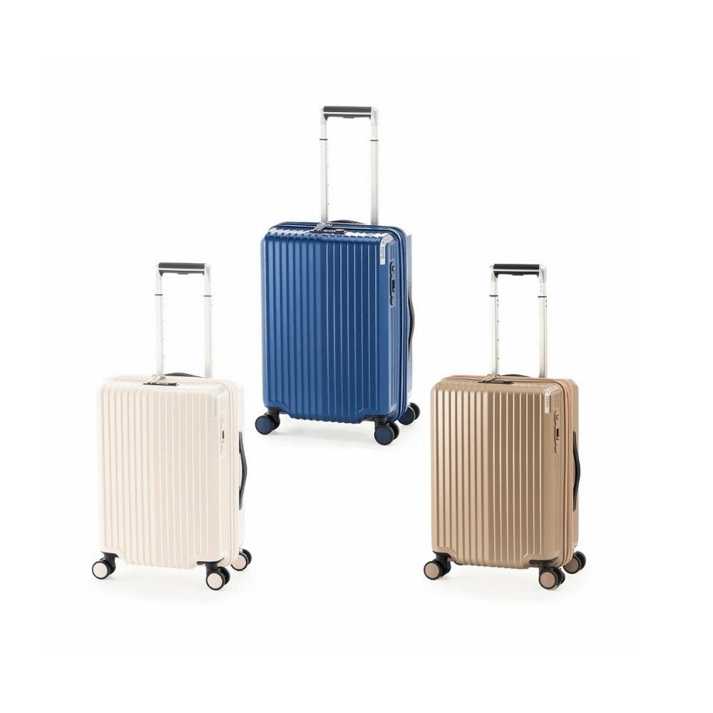 18吋登機箱 100%德國拜耳PC 煞車行李箱推薦 日本製造 10年保固 YKK防爆拉鍊 極致靜音飛機輪 Solid Knight系列- ALI07518 [日本A.L.I]