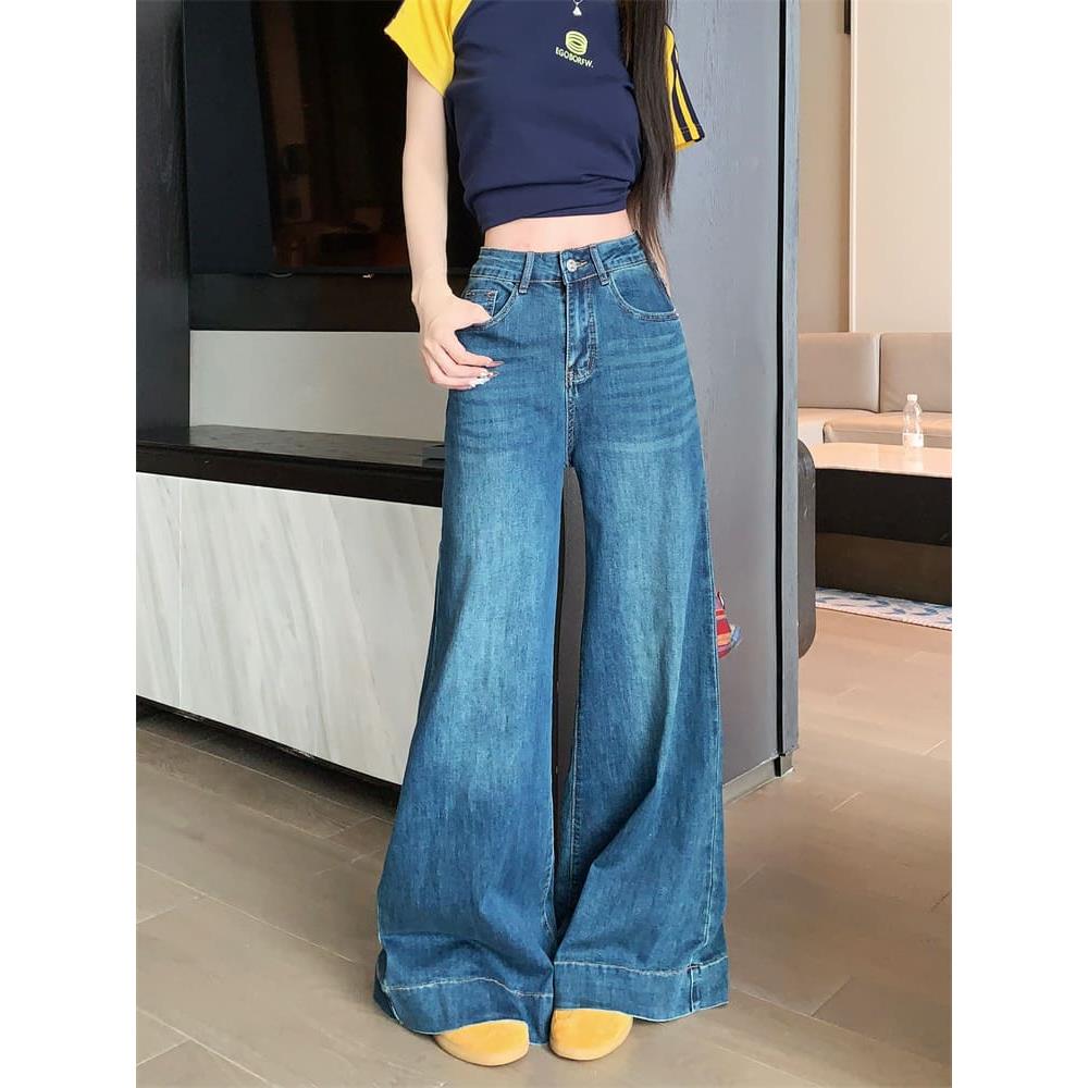 【missy shop】比例救星牛仔寬褲
