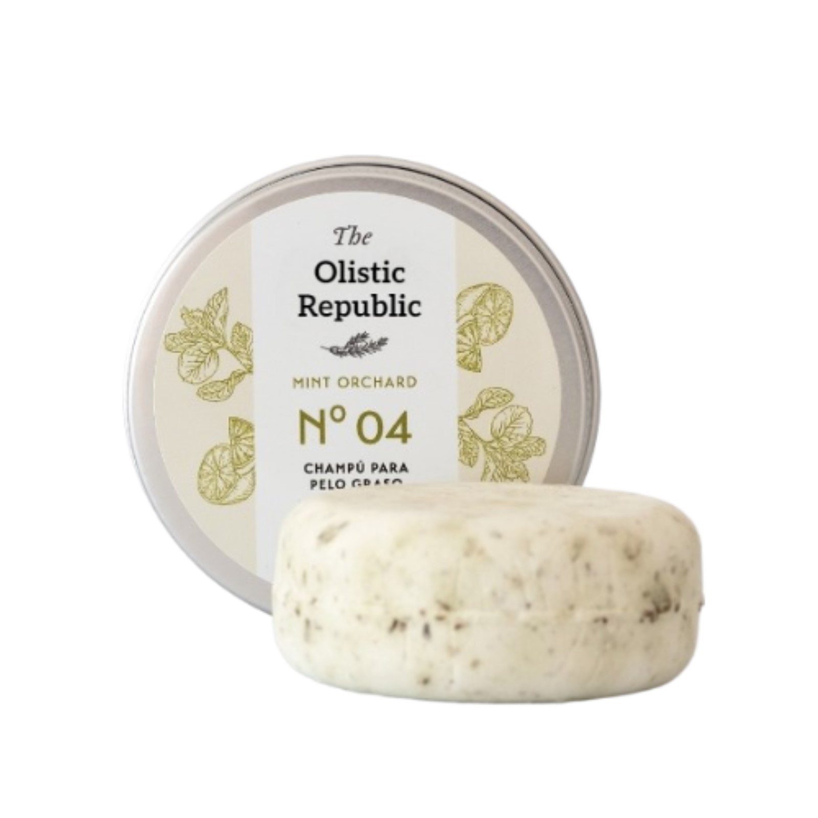 The Olistic Republic 西班牙薄荷葡萄柚 No.04 天然精油控油淨化洗髮皂70 g x 1入