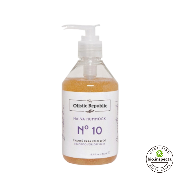 The Olistic Republic 西班牙伊蘭錦葵No.10 天然保濕滋養洗髮露250ml x 1入
