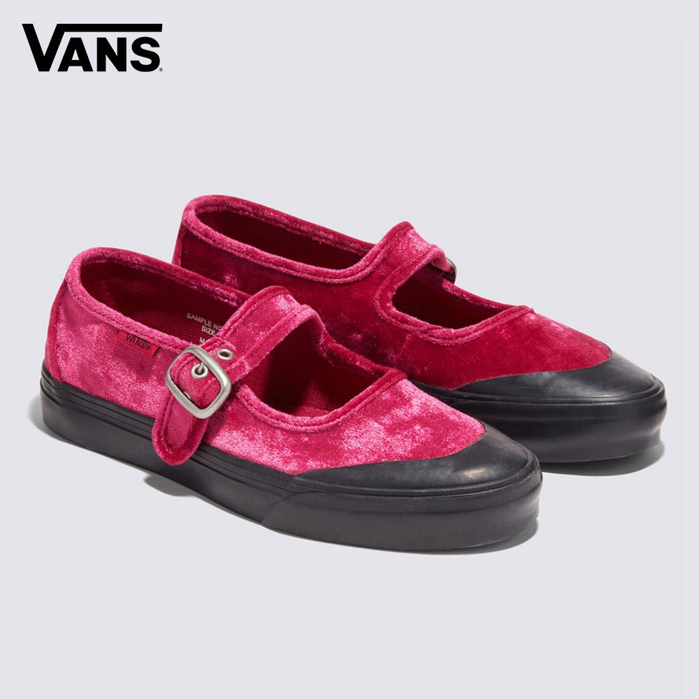 Vans Mary Jane 男女款酒紅色滑板鞋