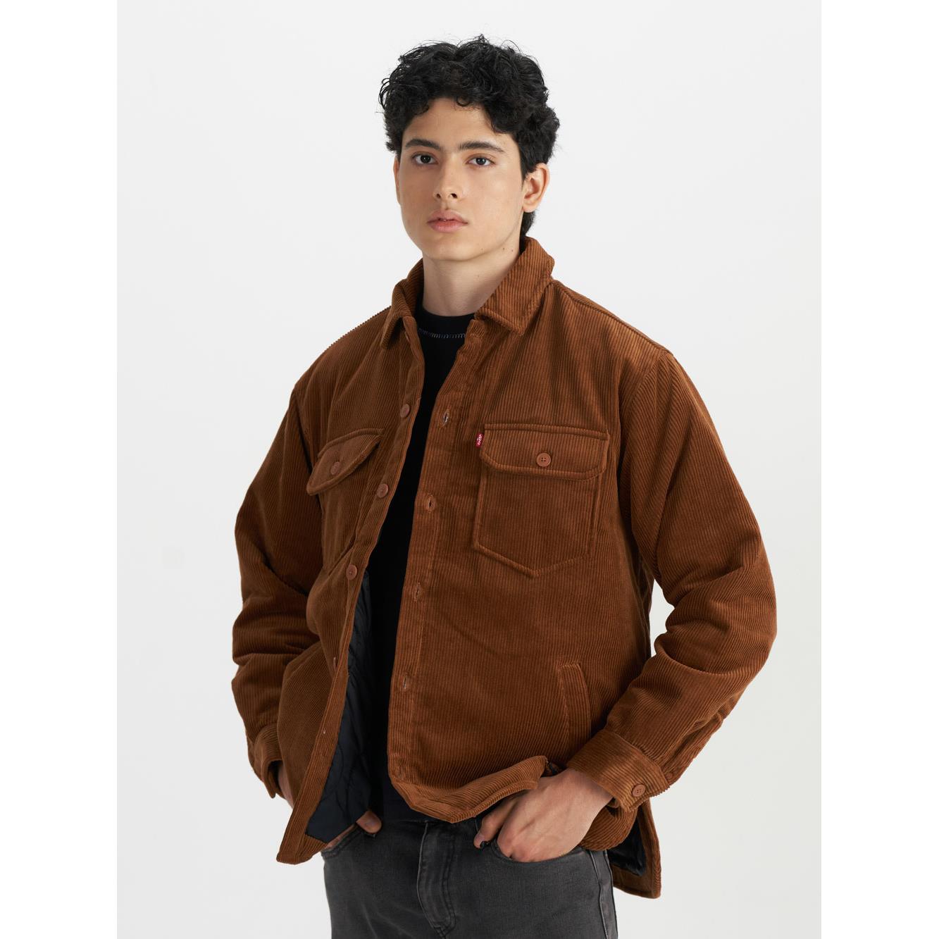 Levi’s® 男款 燈心絨外套 舒適外套 胸前雙口袋 熱賣單品