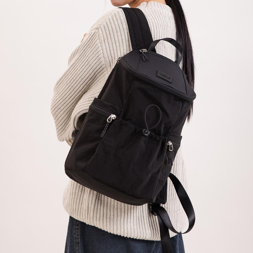 Today is the day－K07 Zip-Flip｜悠遊包－黑色－10L