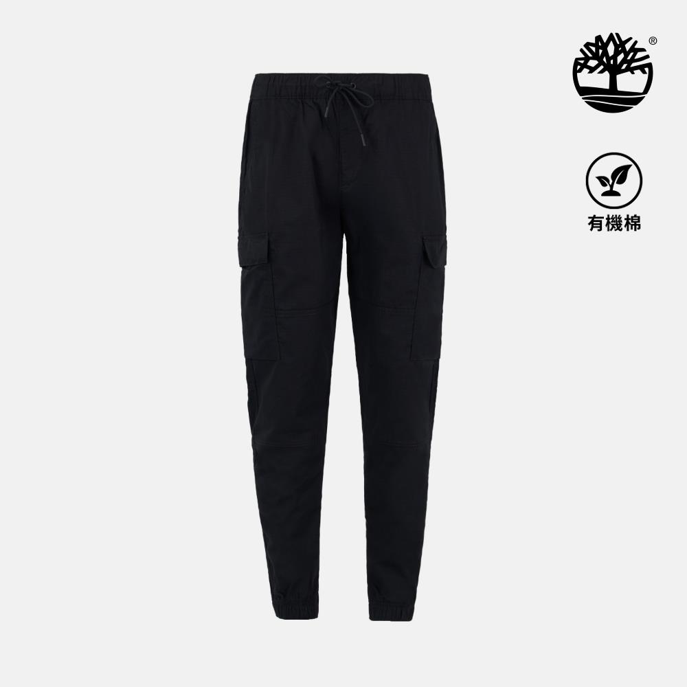 Timberland 男款黑色休閒工裝長褲|A27EV001