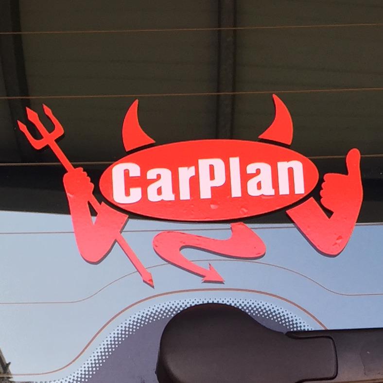 CarPlan & Demon 惡魔家族車貼