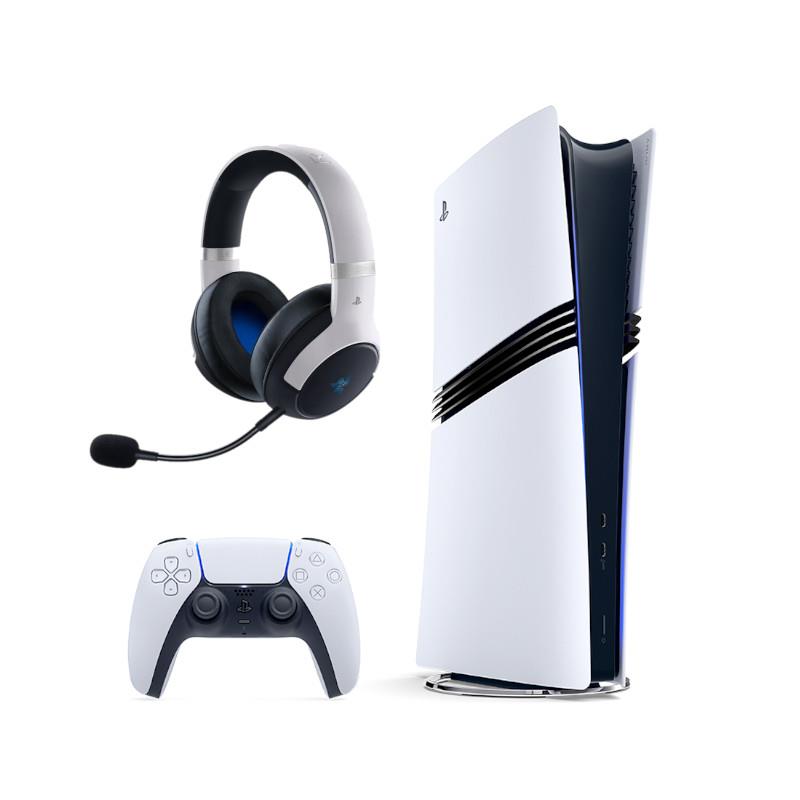 【PS5】PlayStation®5 PRO 遊戲主機+RAZER雷蛇 Kaira Pro HyperSpeed 頭戴無線電競耳機