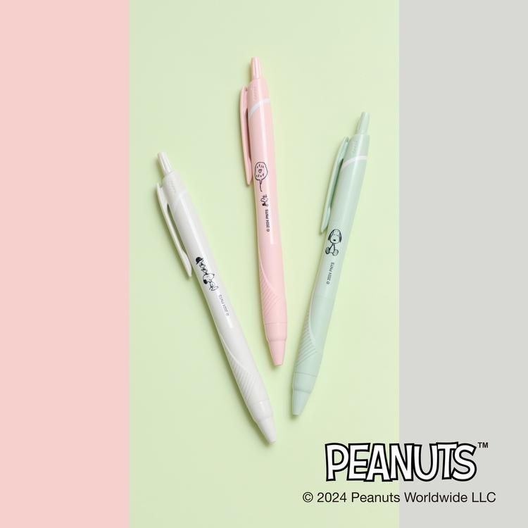 (限量)三菱UNI x 史努比SNOOPY JETSTREAM 0.5溜溜筆(SXN200PN-05)-3入組