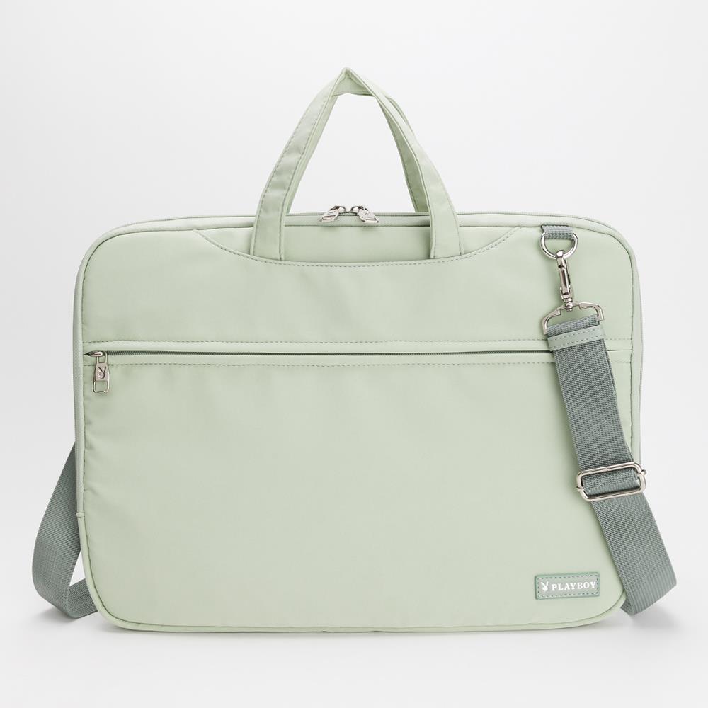💼Father’s Day 限時特惠｜PLAYBOY 電腦包附長背帶 Aider 系列 - 綠色(132-6401-40-6)