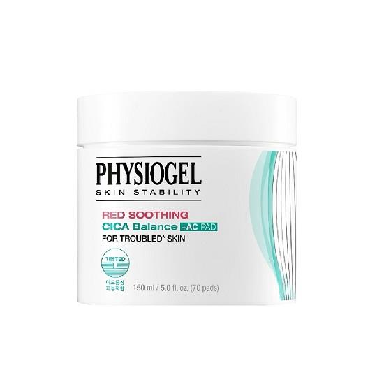 【PHYSIOGEL潔美淨】積雪草水楊酸毛孔緊緻淨膚棉70片