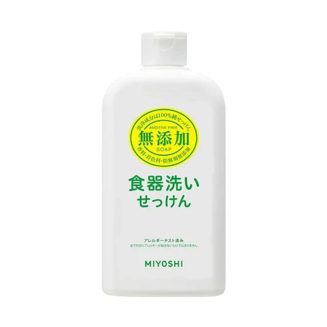 MiYOSHi無添加餐具洗潔精370mL(洗碗精)