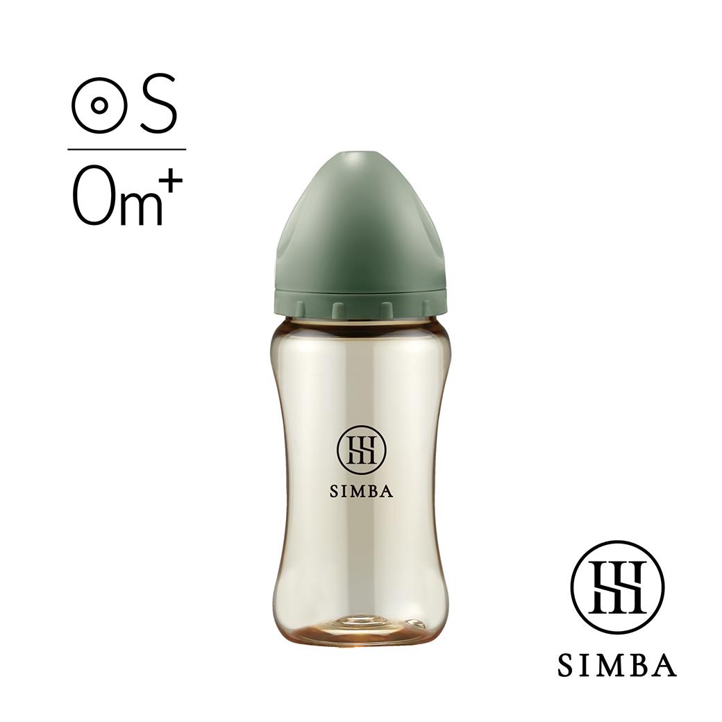 【新色登場】小獅王辛巴 蘊蜜鉑金PPSU寬口防脹氣奶瓶(270ml)-新生適用