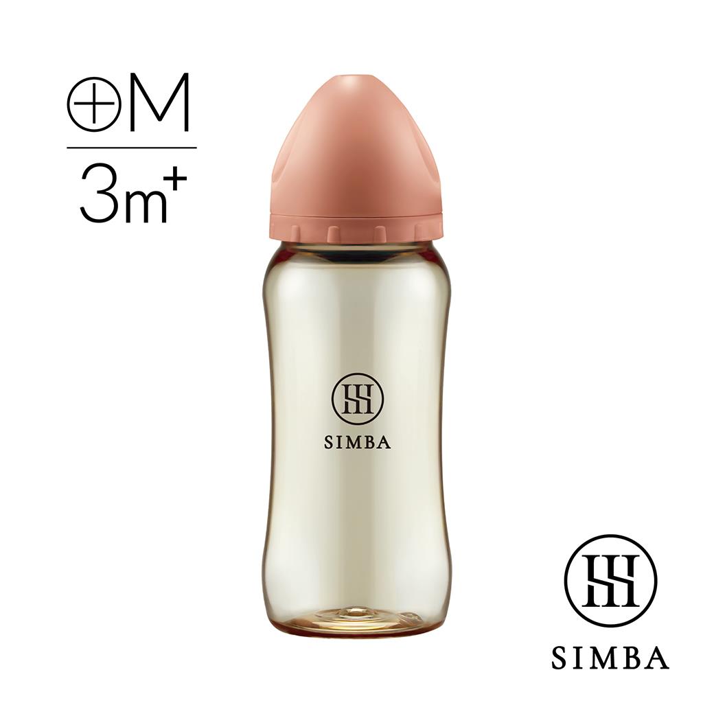 【新色登場】小獅王辛巴 蘊蜜鉑金PPSU寬口防脹氣奶瓶(360ml)-全齡適用