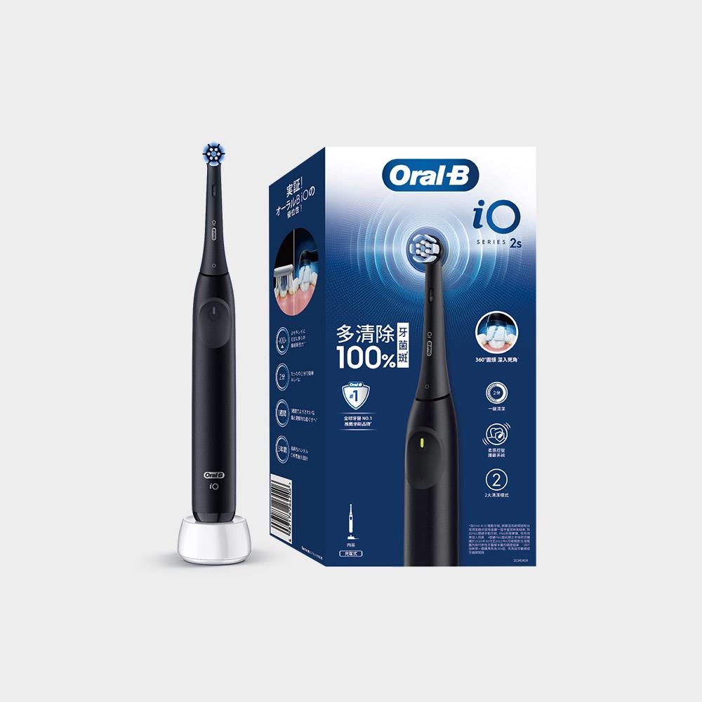 Oral-B iO2 微震科技電動牙刷-霧黑